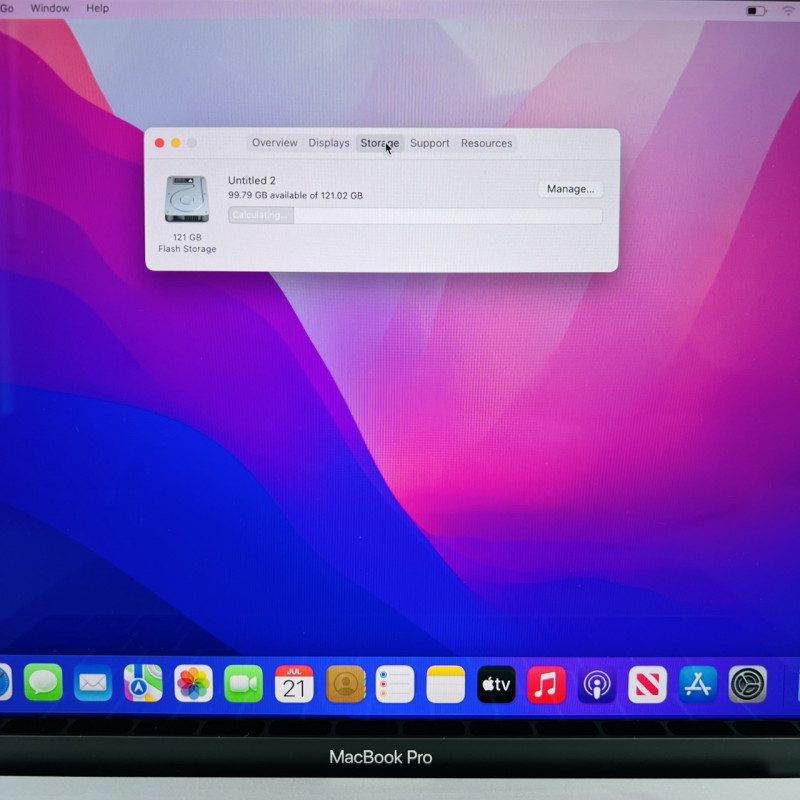 MacBook Pro 13 2017 Silver i5 2.3ghz 16/128